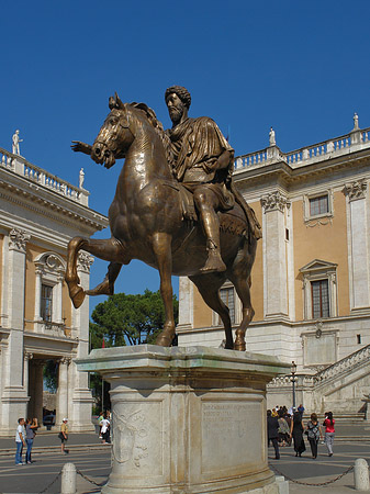 Foto Marc Aurel Statue - Rom