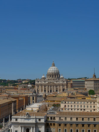 Blick zum Vatikan - Latium (Rom) (Rom)
