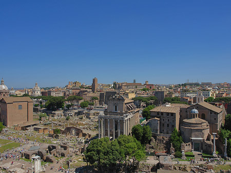 Fotos Blick auf das Forum Romanum | Rom