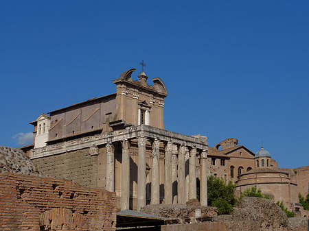 Fotos Tempel des Antoninus Pius und der Faustina
