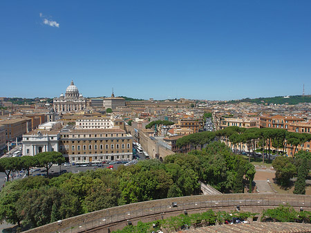 Blick zum Vatikan - Latium (Rom) (Rom)
