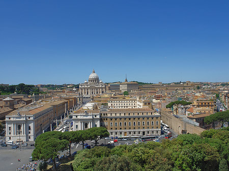 Blick zum Vatikan - Latium (Rom) (Rom)