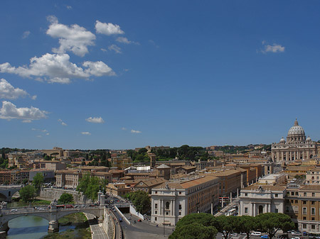 Blick zum Vatikan - Latium (Rom) (Rom)