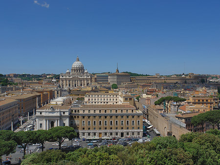 Blick zum Vatikan - Latium (Rom) (Rom)