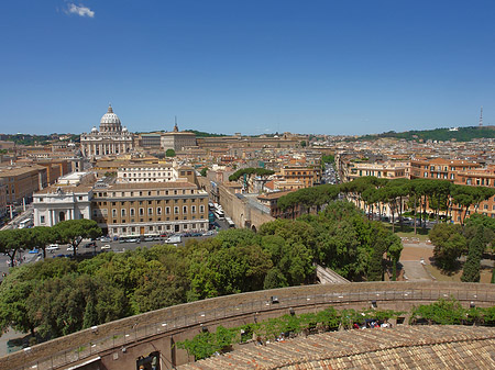 Blick zum Vatikan - Latium (Rom) (Rom)